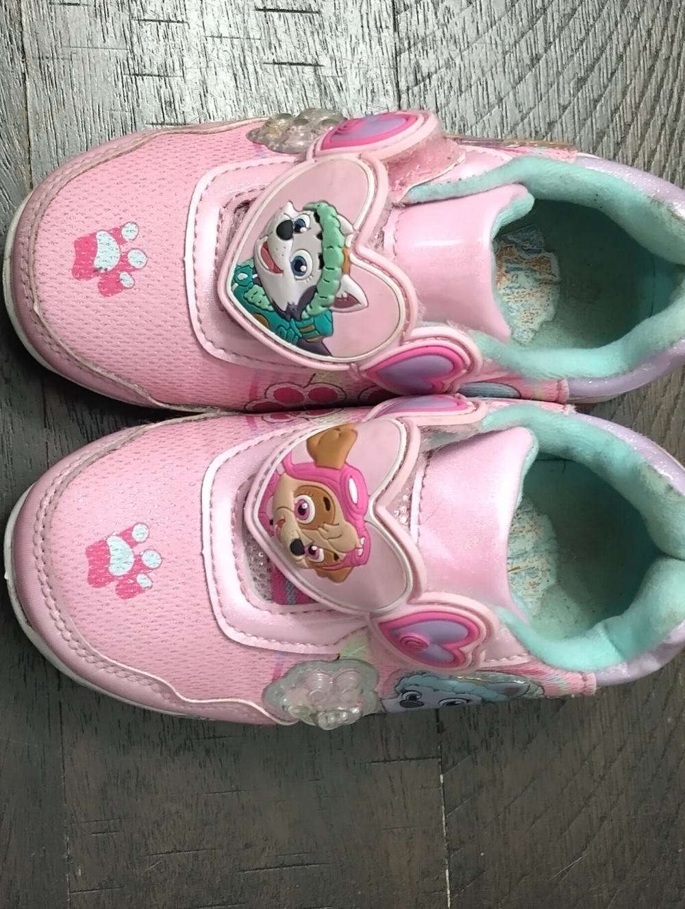 Paw Patrol Pink Girls' Slip-On Sneakers - Cute Character Design